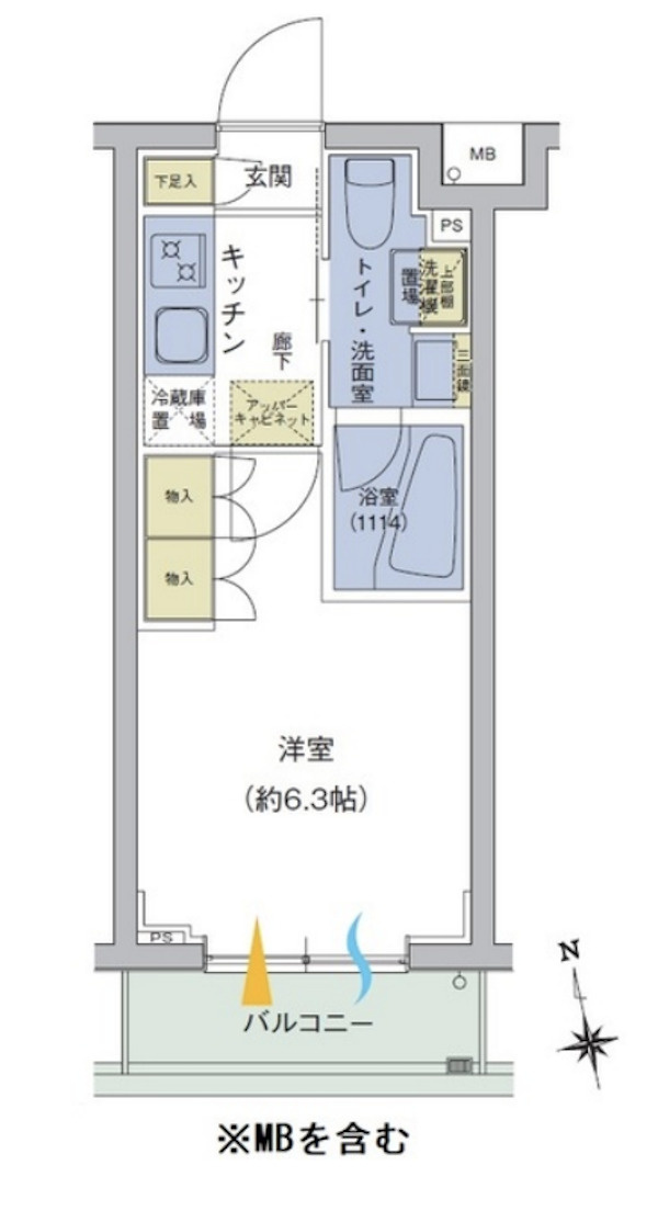 品川区中延５丁目の賃貸マンション