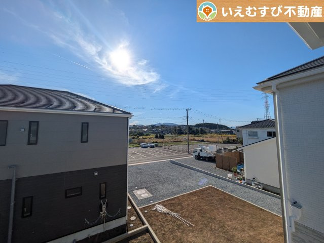 Cradle garden　寄居町用土第4の展望|高い建物が無く開放感のある展望
バルコニーからの展望も開けていて閑静な住宅地が望めます。日当りも良いですね♪