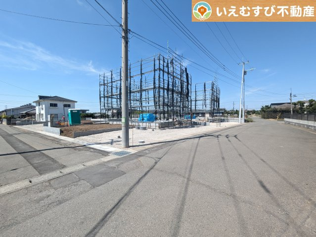 Cradle garden　寄居町用土第4の前面道路含む現地写真