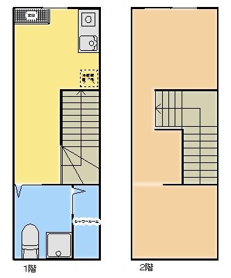 黄金町二丁目レジデンスＢの間取り