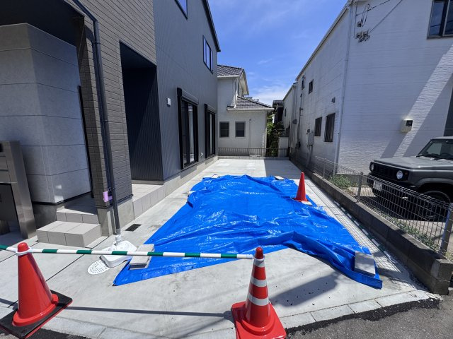 流山市松ヶ丘６丁目新築戸建の駐車場|駐車スペース・2台駐車可