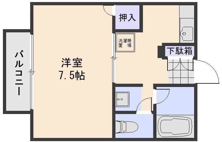アドニスの間取り