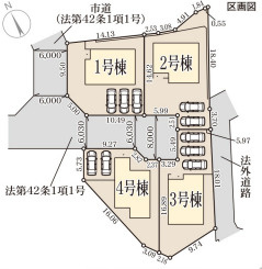 リーブルガーデン生駒市翠光台の区画図