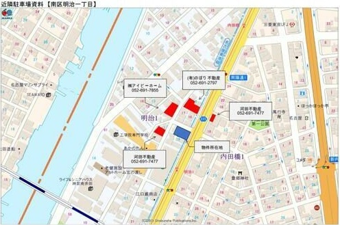 GRANDTIC神宮南の地図