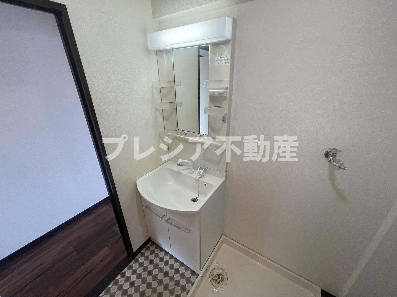 甲子園GHの洗面所