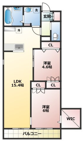 アズールの間取り