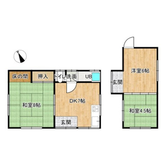 【間取り】 | 愛媛県今治市伯方伊方　戸建て