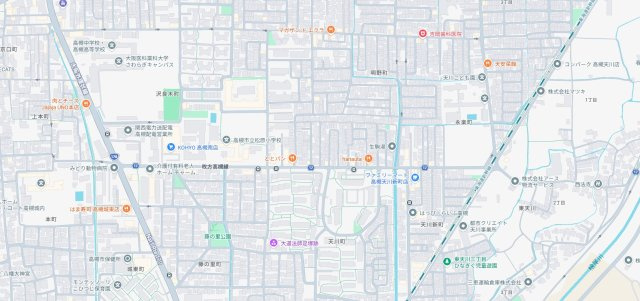 高槻市永楽町　第2期　新築一戸建ての地図
