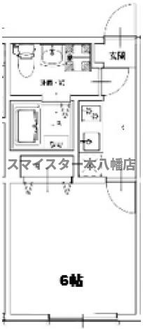 ソランジュ鎌ヶ谷の間取り