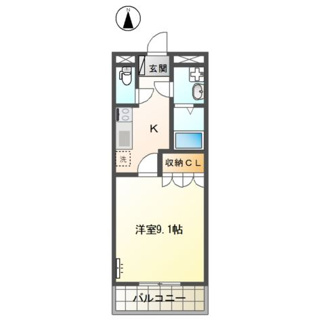 【間取り】 | メゾン　サンフィット