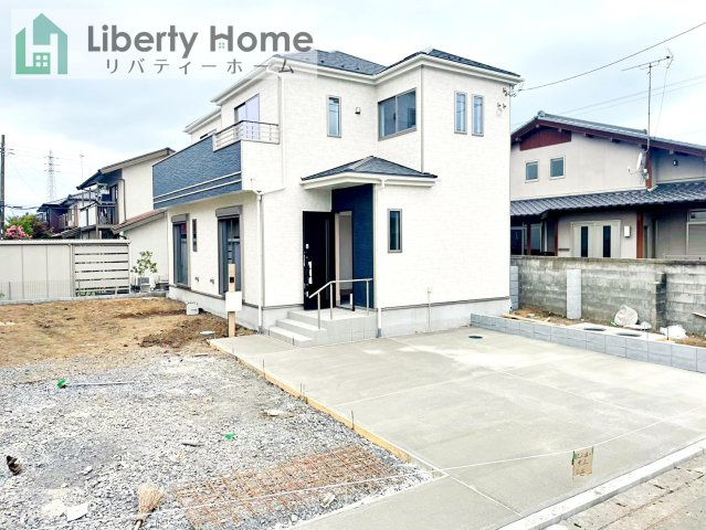 ひたちなか市津田　新築戸建　A号棟の外観|ご予約をいただければ、『平日の空いた時間』『周辺物件まとめて見たい』『1件だけ見たい』ももちろん可能です♪
お気軽にお問合せください♪