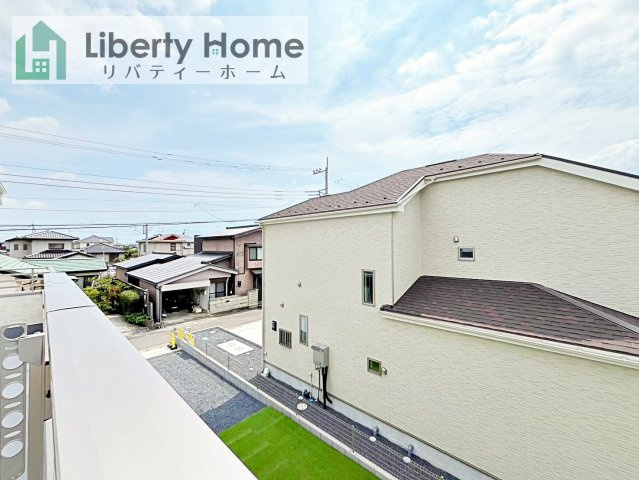 ひたちなか市津田　新築戸建　A号棟のエントランス