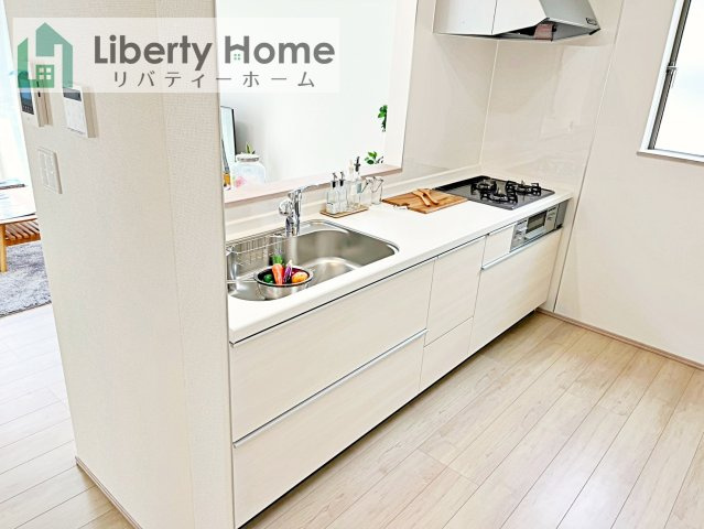 ひたちなか市津田　新築戸建　A号棟のキッチン