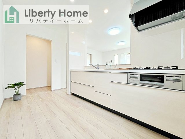 ひたちなか市津田　新築戸建　A号棟のキッチン