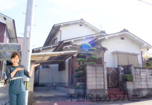 太山寺町の中古のおうち　松山市太山寺町中古戸建の外観|外はこのようになっています