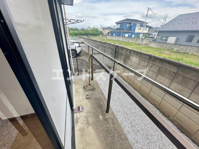 ジュネスなかじま　Ａ/Ｂのバルコニー|高崎、前橋のお部屋探しはエンドスケープまで！お客様の理想お聞かせ下さい♪