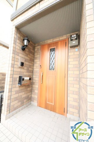 ボナール白水　1棟の玄関|※類似部屋
