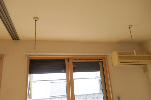 コーポクリスタルの内装|室内物干し