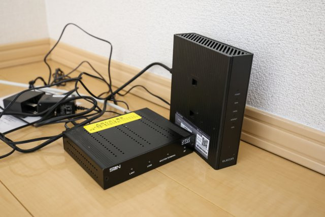 コーポクリスタルの設備|インターネット　ルーター