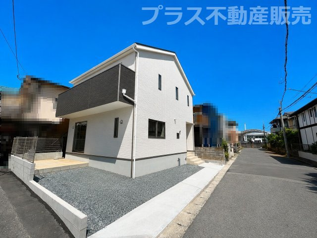 【外観】 | 福岡市早良区小田部4丁目第5　1号棟（全1棟）【仲介手数料無料・0円】 | 完成しました。物件内部もご見学頂けます。プラス不動産販売にお任せ下さい。