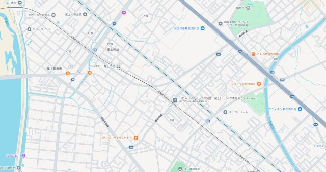 加古川市尾上町今福　新築一戸建ての地図