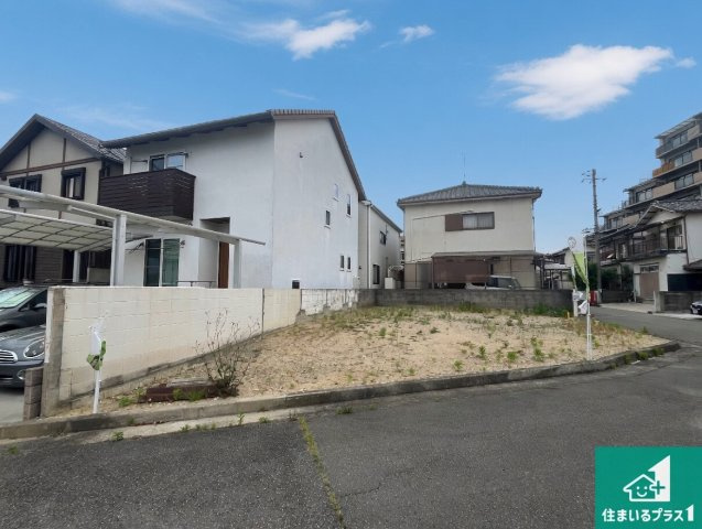 加古川市尾上町今福　新築一戸建ての外観|周辺は落ち着いた街並みの住宅地！子育てがしやすい住環境です！まだ未完成ですが、現地でしかわからない事もございます。是非一度ご覧ください。