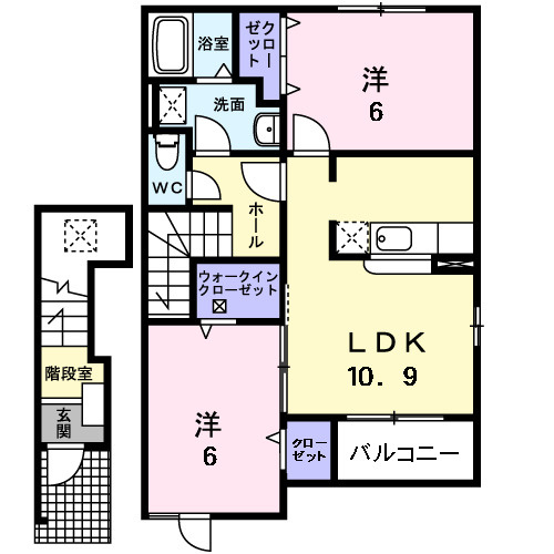 アーバン　エル　Ｃの間取り