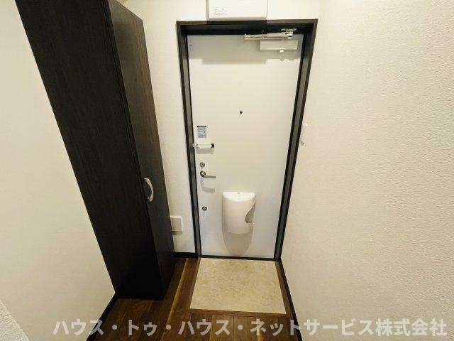 レジデンス新柏の玄関