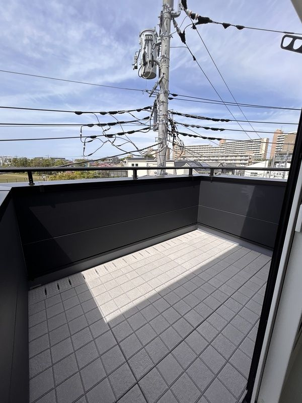 サンライズ登戸Ⅰのバルコニー
