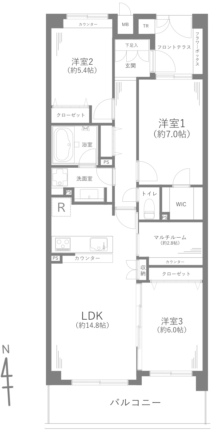 パークコリーナ上大岡アジュールコート