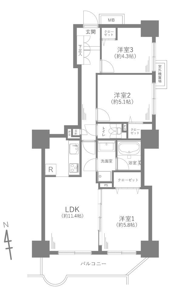 コンセールタワー所沢