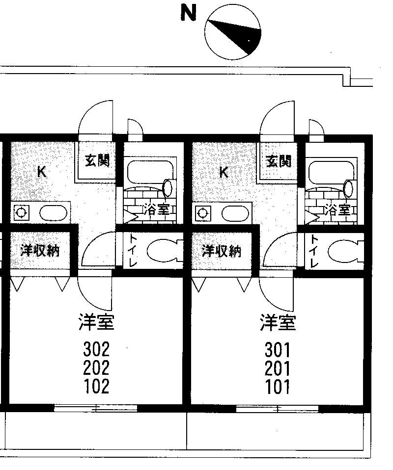 マーブル武蔵浦和の間取り