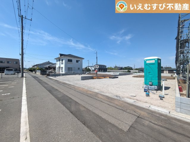 Cradle garden　寄居町用土第4の前面道路含む現地写真