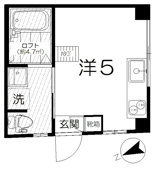 リヴィエール・尾山台間取り図