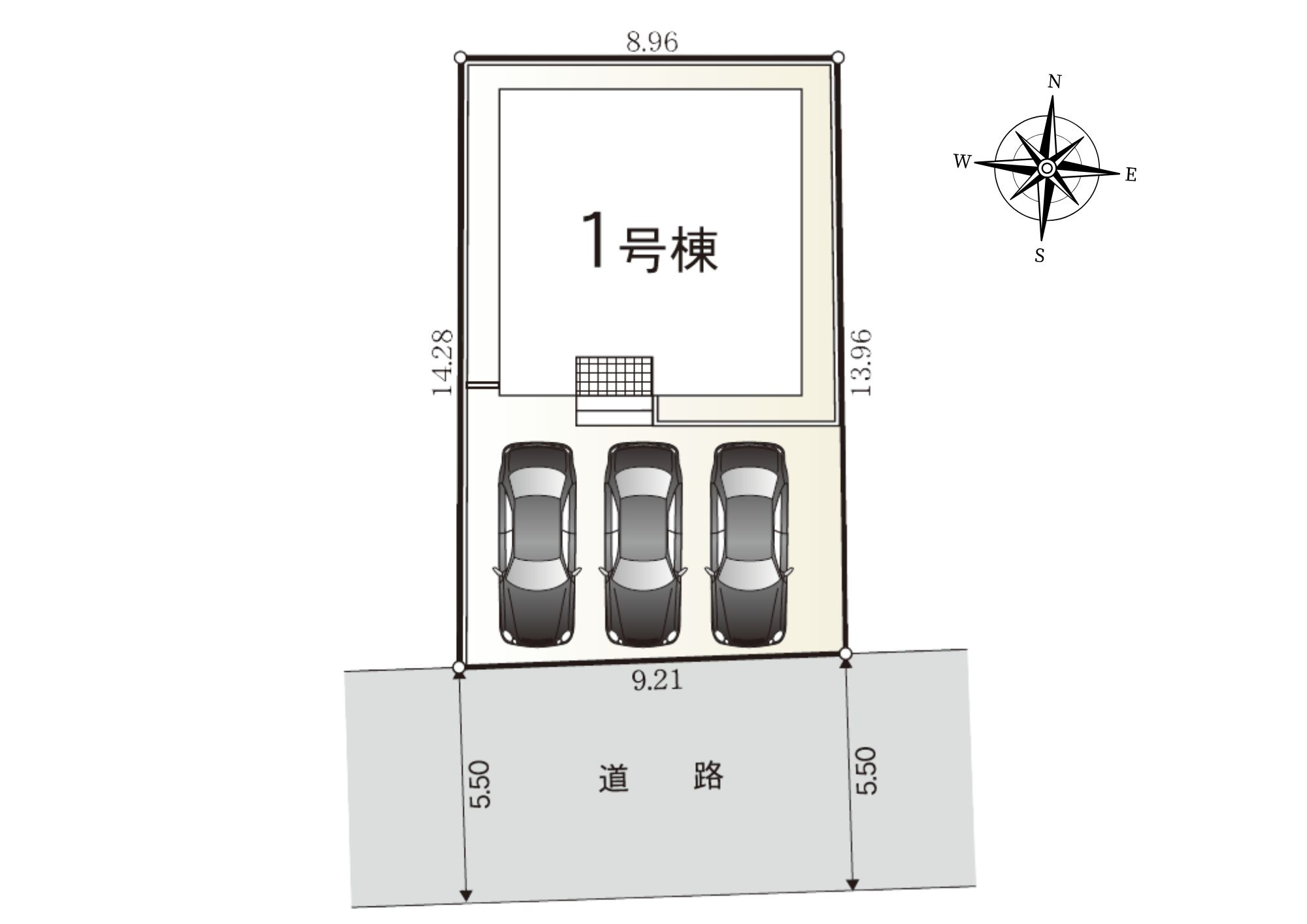新築戸建て　清水町徳倉第24　全1棟　の区画図