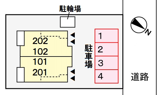 メゾン コリーヌの区画図