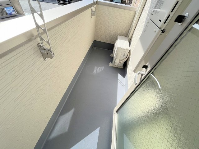 フジパレス宝塚小林Ⅱ番館のバルコニー|広々としたバルコニーです