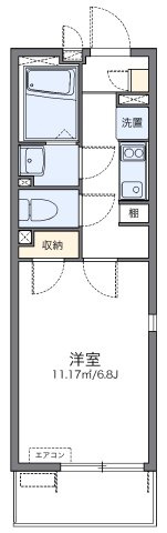 レオネクストカサミラⅡの間取り|代表的な間取のため実際の間取とは異なる場合があります