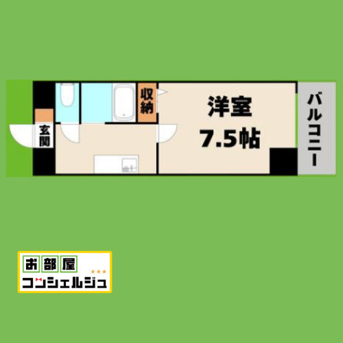 セントラルハイツ明野の間取り