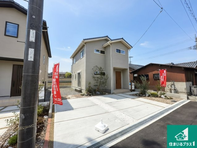 ●奈良市西ノ京町　第1期　新築一戸建ての外観|安心の10年保証！外観を美しく保ち、雨水で汚れを落とします！気になることがありましたら、お気軽にお問い合わせください！