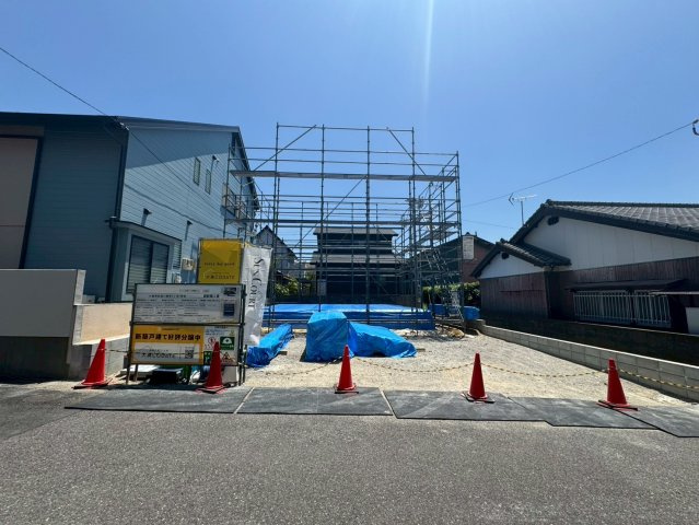 SUN COURTーサンコート－小倉南区湯川新町3丁目【小倉南区　新築戸建て】の前面道路含む現地写真|現地撮影　2026,5,17　SUN COURTーサンコート－小倉南区湯川新町3丁目【小倉南区　新築戸建て】