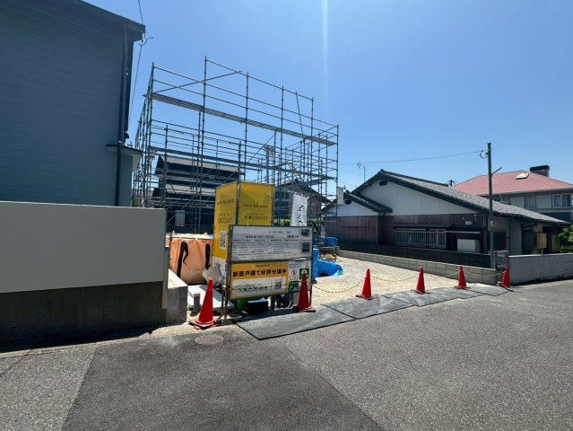 SUN COURTーサンコート－小倉南区湯川新町3丁目【小倉南区　新築戸建て】の前面道路含む現地写真|現地撮影　2026,5,17　SUN COURTーサンコート－小倉南区湯川新町3丁目【小倉南区　新築戸建て】