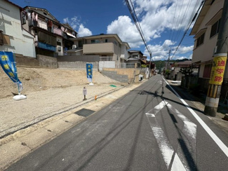 【前面道路含む現地写真】 | 前道幅員約5.4ｍ×間口約13.4ｍ♪