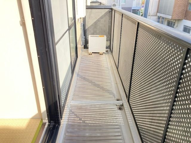 カーサ・オクムラのバルコニー