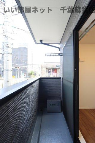 KAIROSのバルコニー