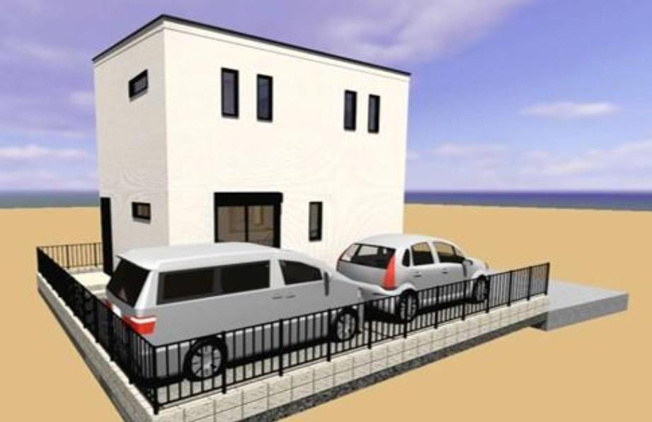 【外観パース】 | 土浦市並木1丁目　新築戸建 | イオンモールまで車で6分！休日には映画鑑賞など家族との時間が増えそうですね！
