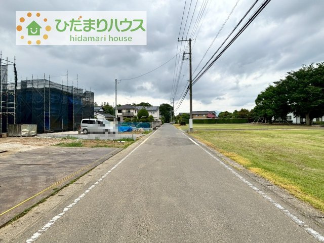 【前面道路含む現地写真】 | つくば市前野2期　新築戸建　1号棟 | （5/8撮影）