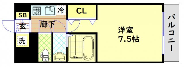 【間取り】 | セレニテ日本橋プリエ