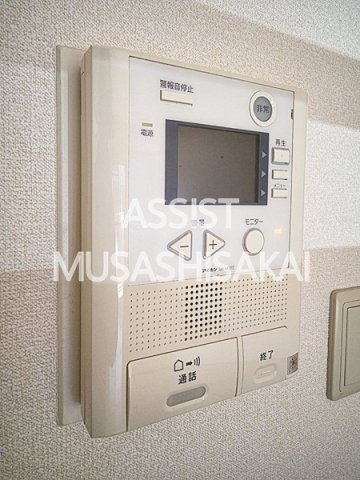 コーポレート小金井梶野通り5号棟のセキュリティ|写真：設備同仕様の別物件です
