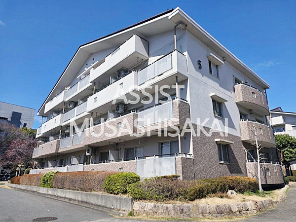 コーポレート小金井梶野通り5号棟の外観|お電話でお問合わせ頂けますと、よりスムーズにご対応出来ます♪